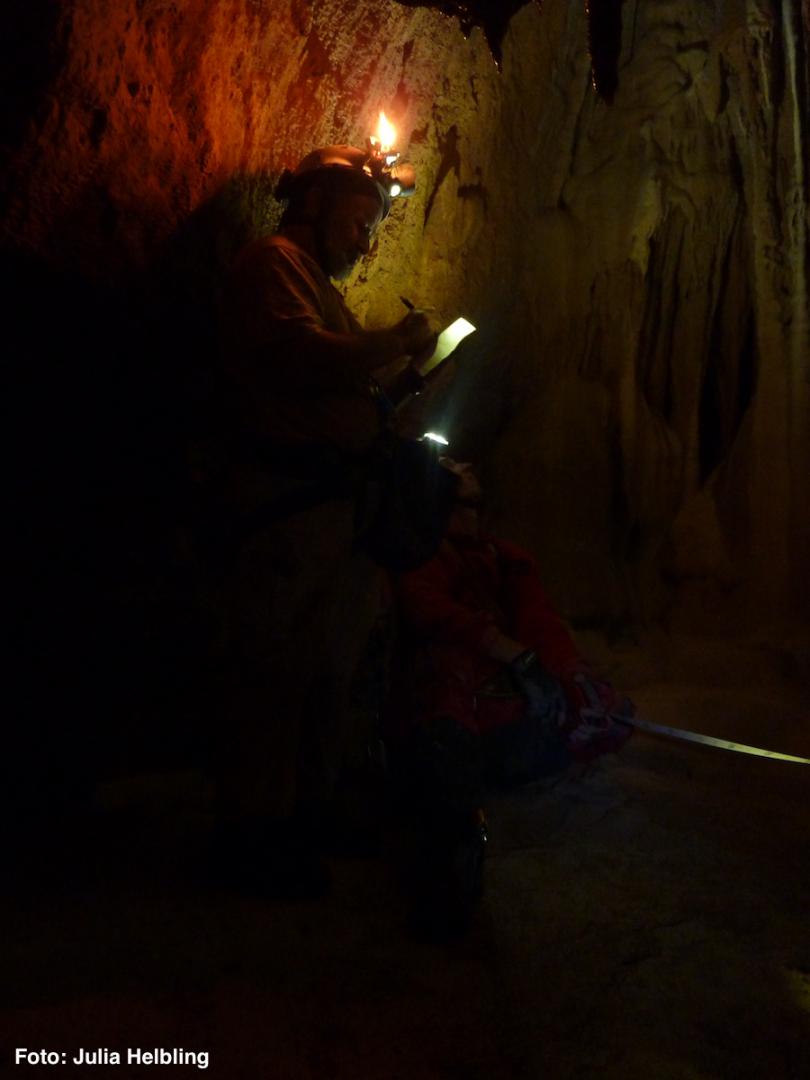 Kartografiearbeiten (Ersterforschung 2010)